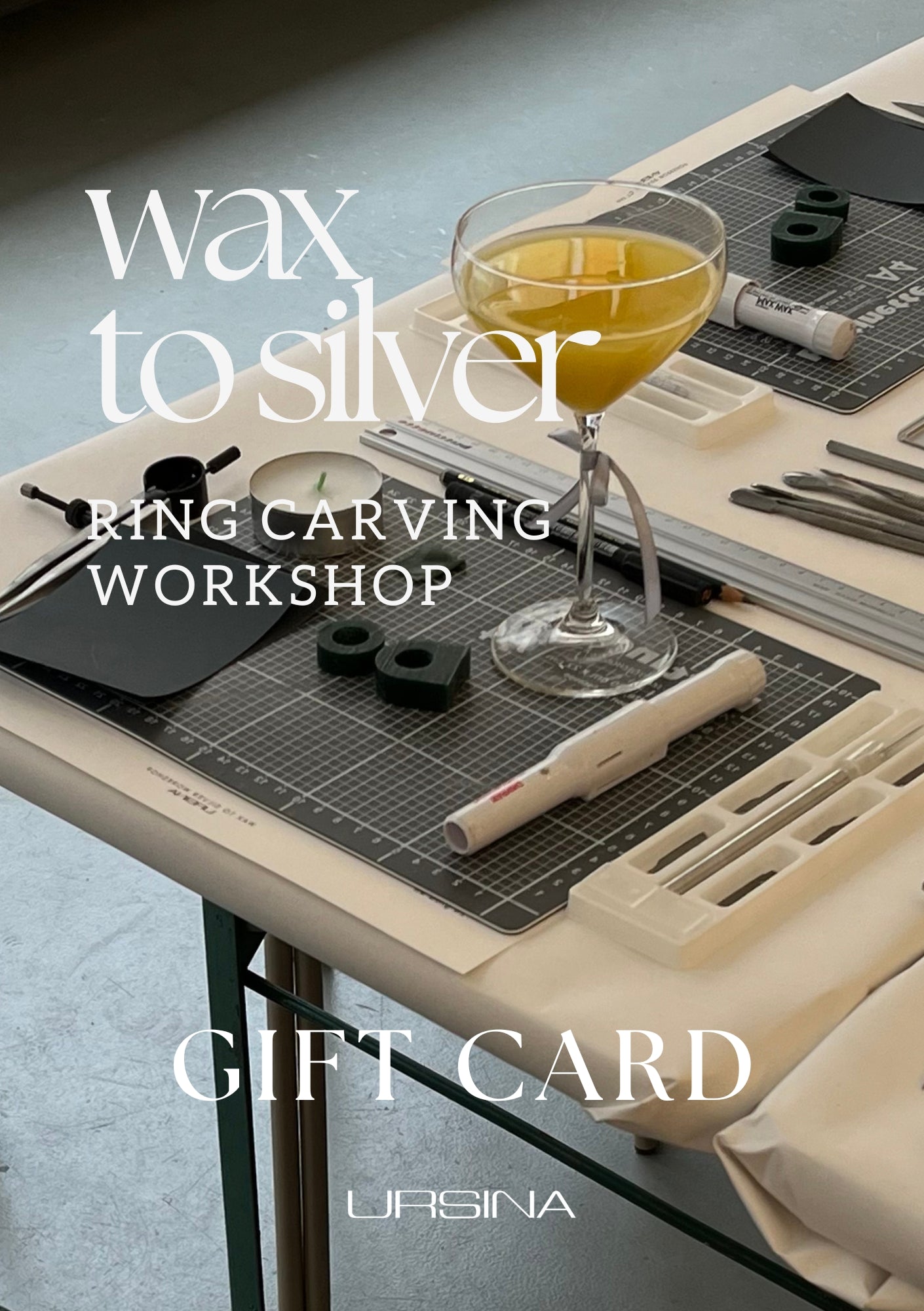 GIFT CARD: WAX TO SILVER - RING CARVING WORKSHOP
