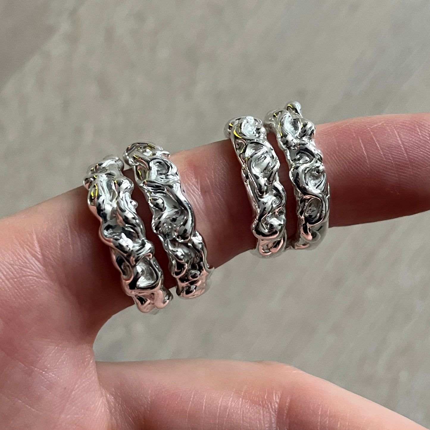 DOUBLE CIRCE RING