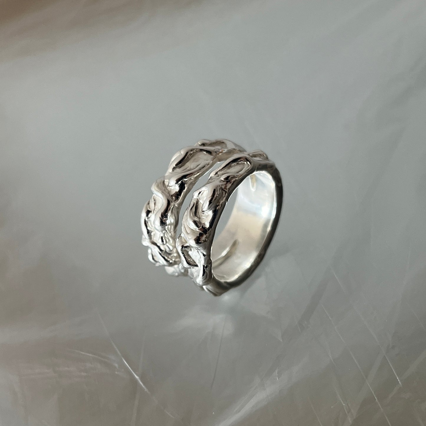 DOUBLE CIRCE RING