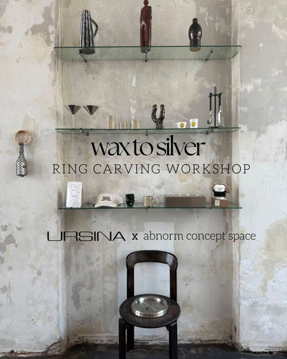 Special Edition Stuttgart: WAX TO SILVER Ring Carving Workshop